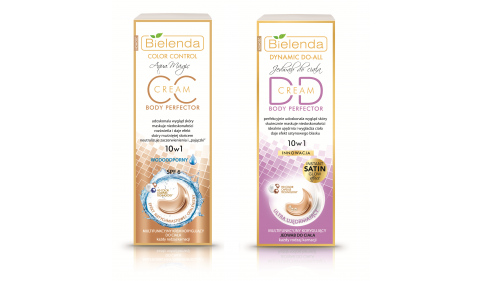 CC and DD face and body creams